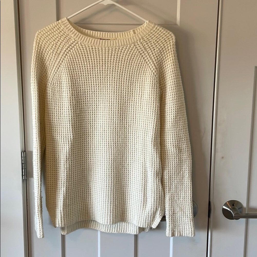 Marine Layer cream sweater